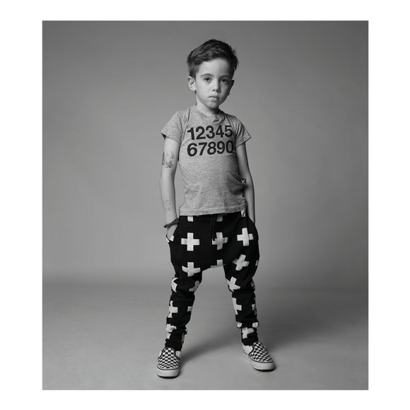 Nununu Plus Baggy Pants Black (Summer Weight) - Picture 2 of 2